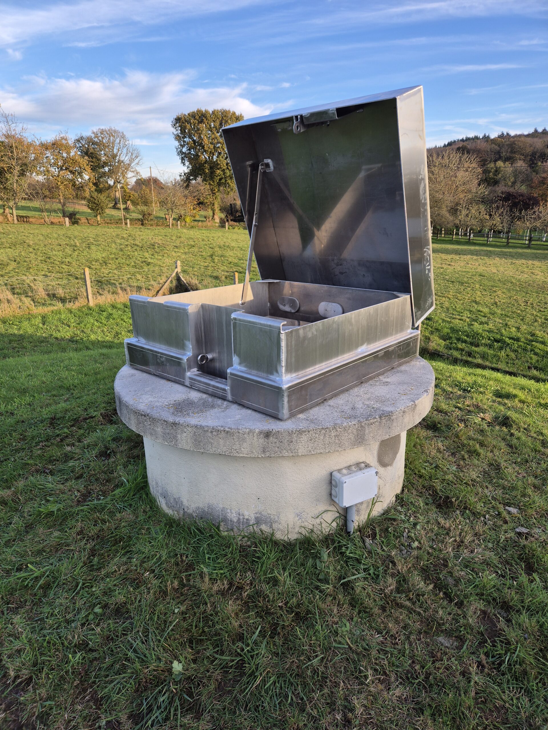 Double trappe aluminium