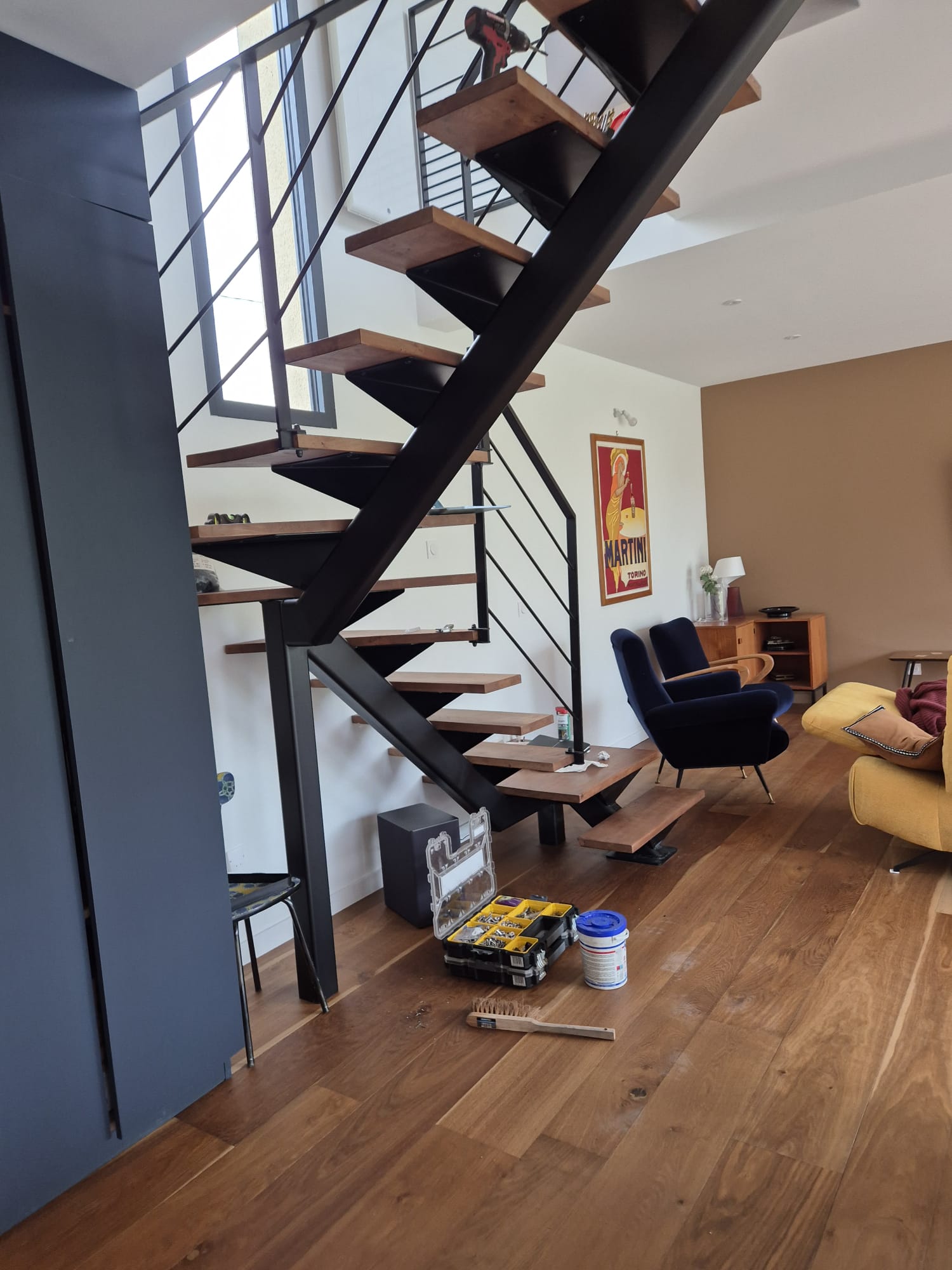 Escaliers métalliques sur mesure