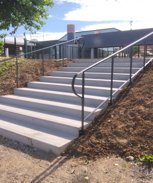 Rampes d’escalier et PMR